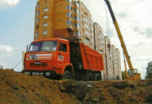 Вывоз грунта в Москве