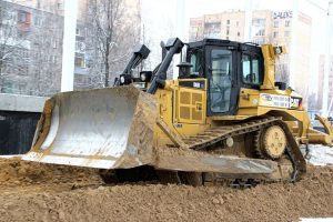 Аренда Бульдозера Caterpillar D6R в Москве у компании Техоптимум