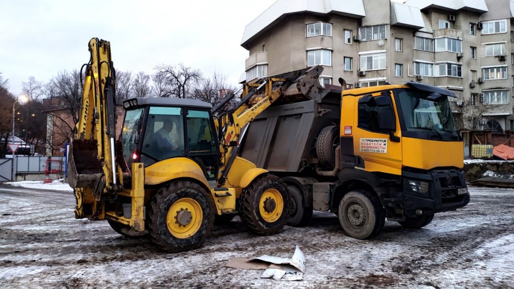 Аренда самосвалов и вывоз грунта-компания Техоптимум