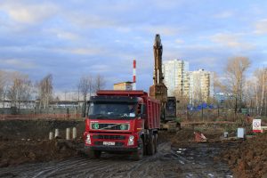 Самосвал Volvo FM 400 с кузовом Meiller