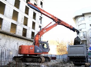 Гусеничный экскаватор Hitachi ZAXIS 225 (грейфер) компании Техоптимум