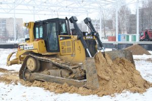 Подготовка площадки под основу строительства