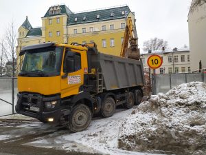 Вывоз строительных отходов от сноса