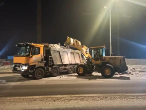 Вывозим снег в Москве по низким ценам с погрузкой-Техоптимум