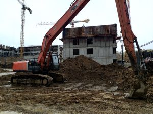 Аренда экскаватора с длинной стрелой-компания Техоптимум