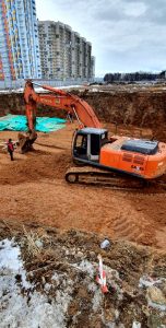 Разработка котлована -компания Техоптимум